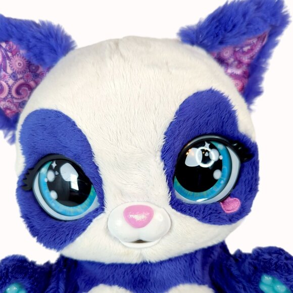 Peek-A-Roo Interactive Plush Panda Toy With Big Blue Eyes - Picture 2 of 5